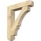Ekena Millwork Balboa Craftsman Rough Sawn Bracket w/ Offset Brace, Douglas Fir, 8"W x 38"D x 44"H BKT0806X38X44BOA04RDF - alternate 1